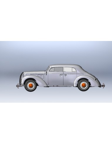 German Opel Admiral Saloon WWII German Staff Car