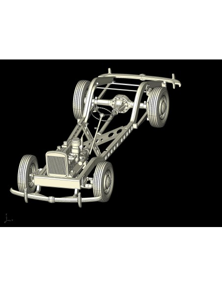 German Opel Admiral Saloon WWII German Staff Car