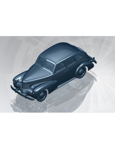 German Opel Kapitan Saloon WWII German Staff Car