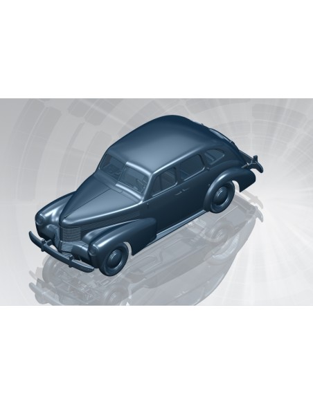 German Opel Kapitan Saloon WWII German Staff Car