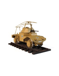Panzerspähwagen P 204 (f) Railway, WWII German Armoured... 2