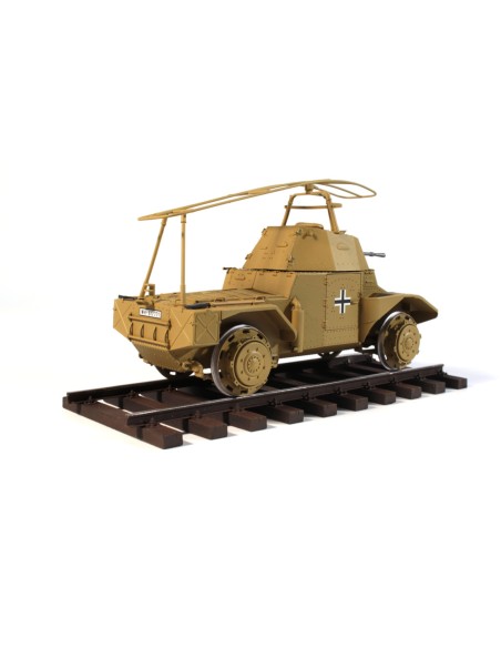 Panzerspähwagen P 204 (f) Railway, WWII German Armoured Vehicle