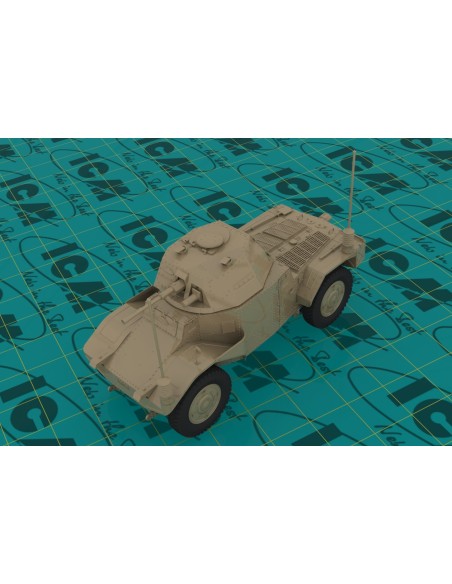 Panhard 178 AMD-35 Command, WWII French Armoured Vehicle