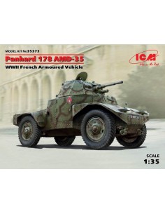 Panhard 178 AMD-35, WWII French Armoured Vehicle (100%...