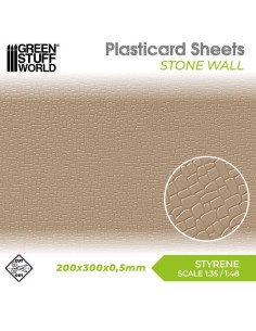 PLANCHA PLASTICARD - MURO DE PIEDRA