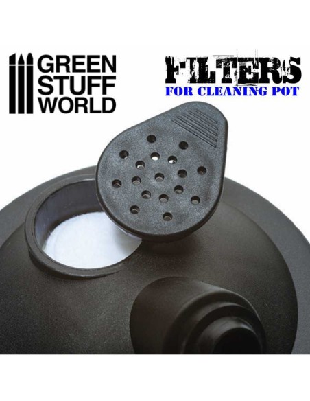 FILTROS PARA ESTACIÓN LIMPIEZA AERÓGRAFO