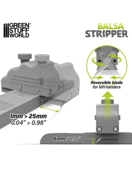 CORTADOR DE MADERA BALSA