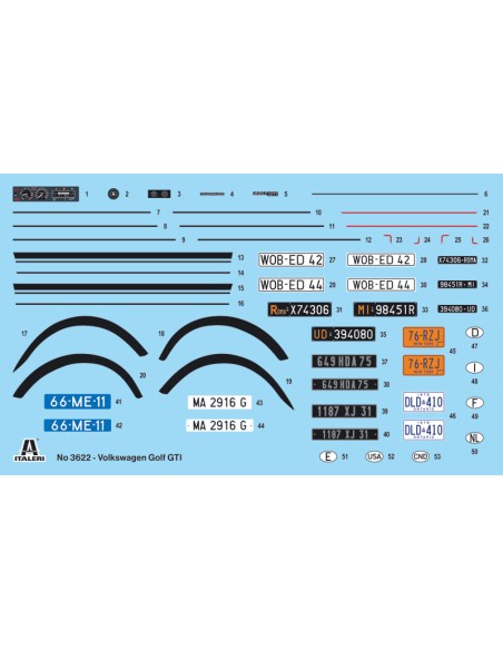 VOLKSWAGEN GOLF  GTI 1976/78