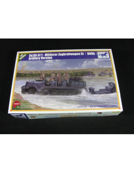 Sd Kfz 6 /1-Mittlerer Zugkraftwagen 5t (BN9b) Artillery Version