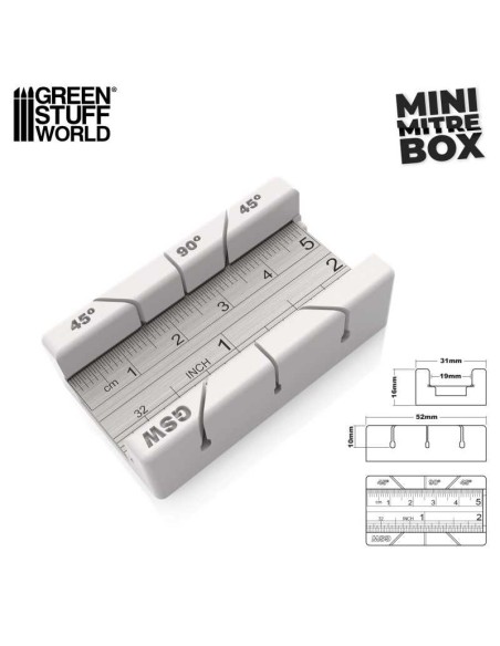 CAJA DE INGLETES DE MODELISMO