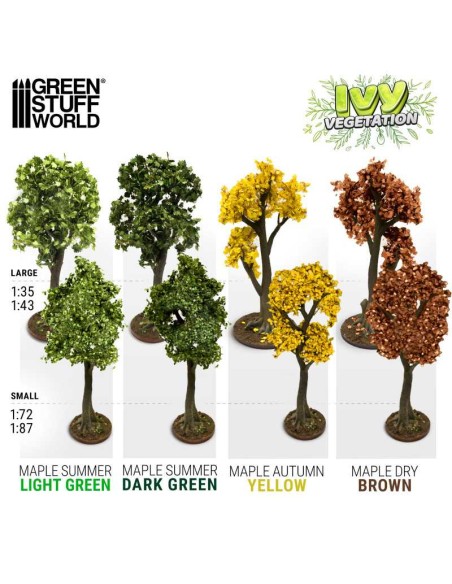 HIEDRA MODELISMO - ARCE MARRÓN - PEQUEÑO