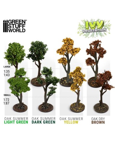 HIEDRA MODELISMO - ROBLE VERDE CLARO - PEQUEÑO