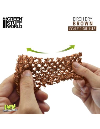 HIEDRA MODELISMO - ABEDUL MARRÓN - GRANDE