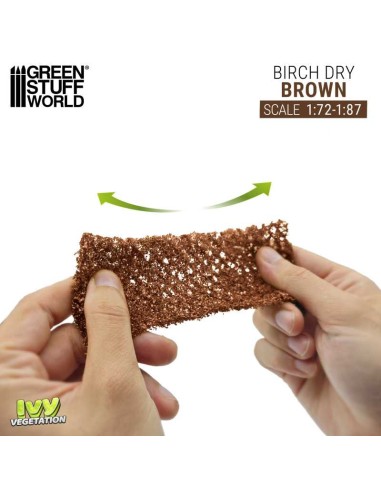 HIEDRA MODELISMO - ABEDUL MARRÓN - PEQUEÑO