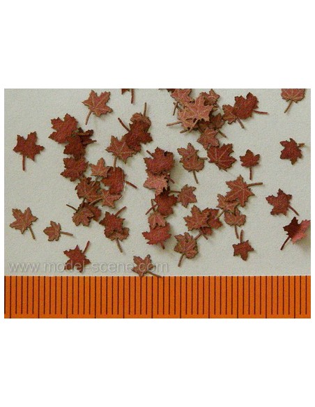 HOJAS SECAS DE ARCE (ROJO) 1/72 - 1/87