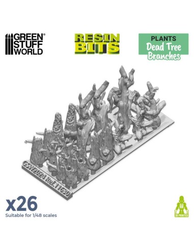 SET IMPRESO EN 3D - RAMAS QUEBRADAS