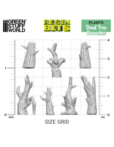 SET IMPRESO EN 3D - RAMAS QUEBRADAS