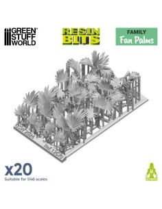 SET IMPRESO EN 3D - PALMERAS 2