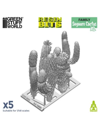 SET IMPRESO EN 3D - CACTUS SAGUARO XL