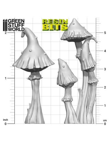 SET IMPRESO EN 3D - SETAS GOBLIN XL