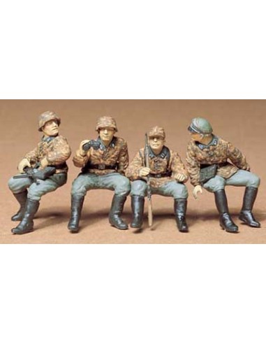 German Soldiers Seated