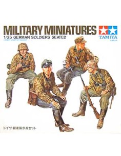 German Soldiers Seated