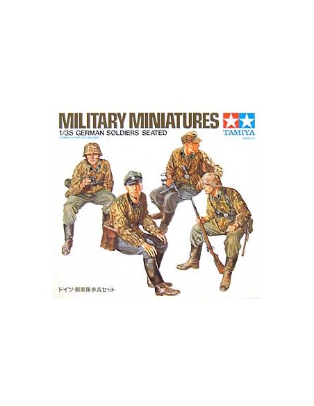 German Soldiers Seated