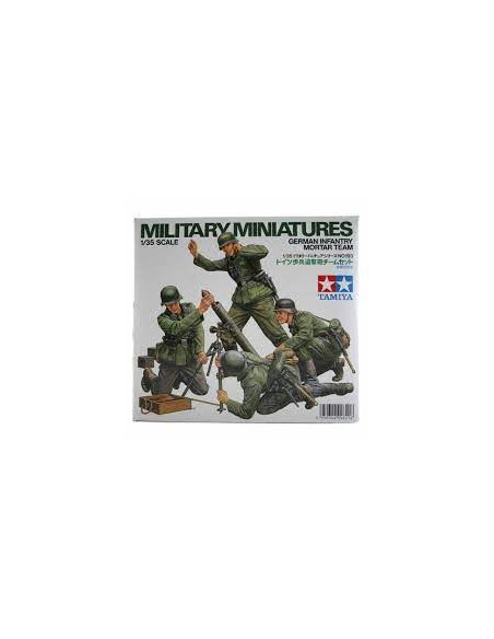 German Infantry Mortar Team Set LEER DESCRIPCION