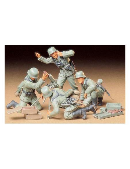 German Infantry Mortar Team Set LEER DESCRIPCION