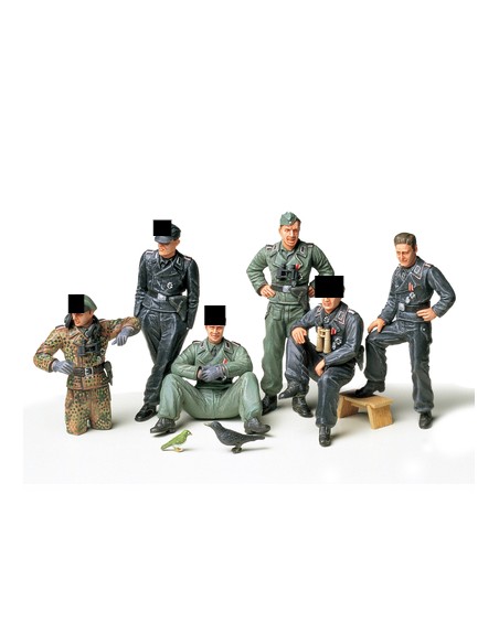 GERMAN TANK CREW AT REST LEER DESCRIPCION