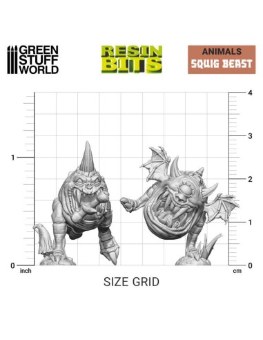 SET IMPRESO EN 3D - BESTIAS GARRAPATOS