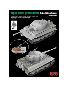 Tiger I producción tardía (Batalla de Villers-Bocage) con... 2