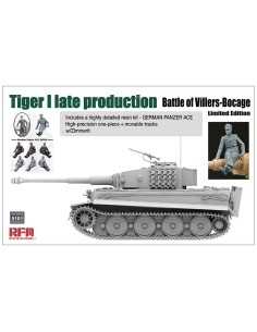 Tiger I producción tardía (Batalla de Villers-Bocage) con...