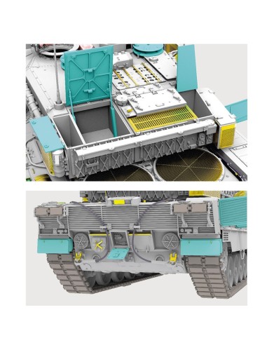 German Main Battle Tank Leopard 2A7V with...