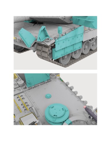 German Main Battle Tank Leopard 2A7V with...