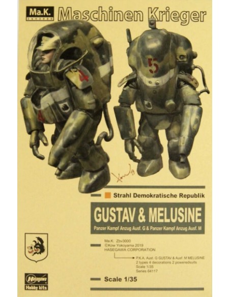 Gustav & Melusine Panzer Kampf Anzug Ausf G & Panzer Kampf Anzug Ausf M