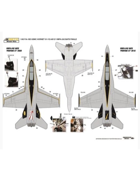 F/A-18 D Hornet - USMC VFMA-225 w/MF