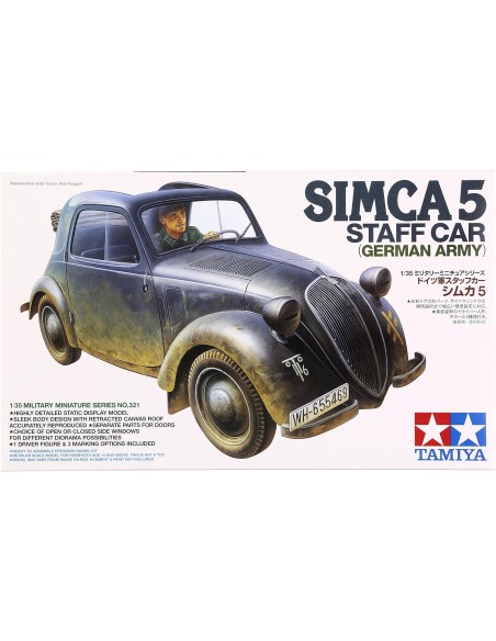 SIMCA 5 STAFF CAR GERMAN ARMY