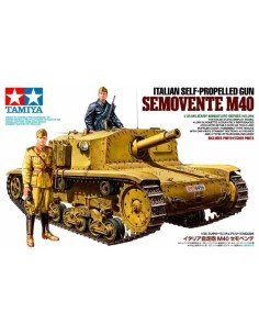 Italian SP Gun Semovente M40