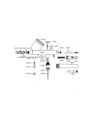 OBTURADOR 0,2mm D-102, D-103, D-116