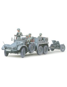 Krupp Protze 1 ton (6x4) Kfz.69 Towing Truck with 3.7cm Pak 2