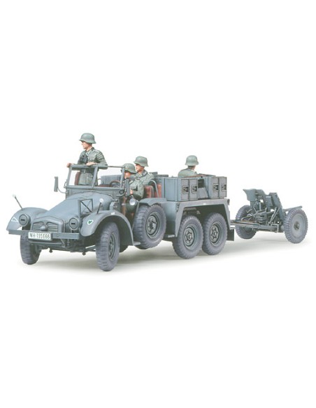 Krupp Protze 1 ton (6x4) Kfz.69 Towing Truck with 3.7cm Pak