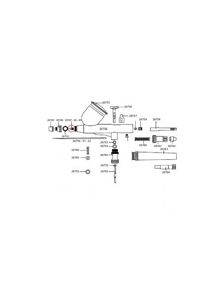 OBTURADOR 0,3 mm D-102, D-103, D-116