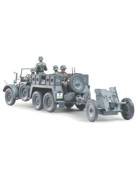 Krupp Protze 1 ton (6x4) Kfz.69 Towing Truck with 3.7cm Pak