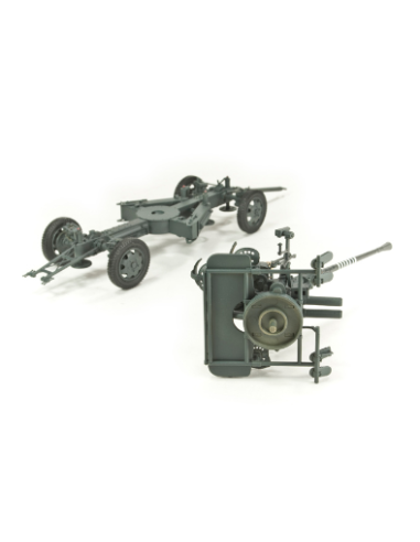 German Bofors 40mm FlaK 28 Anti Aircraft Gun