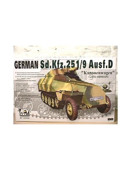 German Sd.Kfz.251/9 Ausf.D Kanonenwagen (late version)