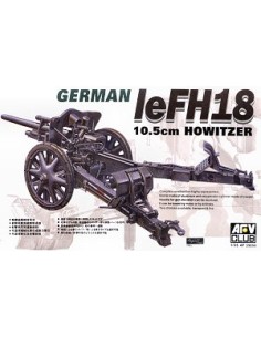German leFH18 10.5cm Howitzer