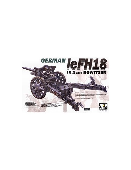 German leFH18 10.5cm Howitzer