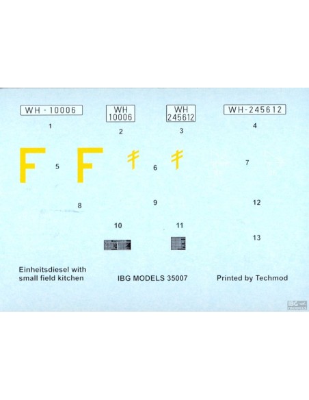 Einheitsdiesel with Field Kitchen Hf.14
