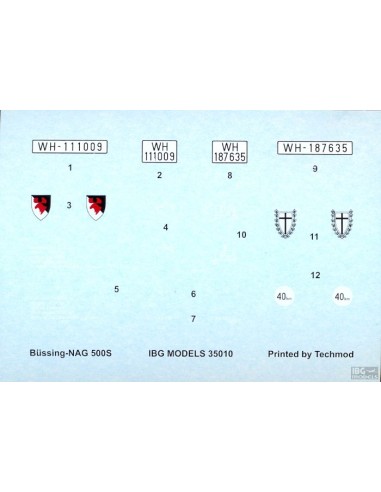 German truck Bussing-Nag 500S